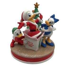 Disney Collection Christmas 1984 celebrating Donald Ducks Birthday Figurine
